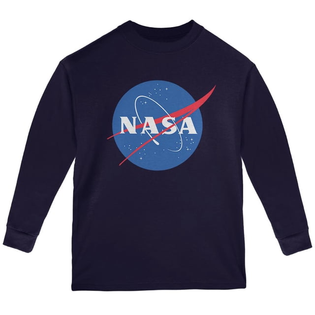 NASA Logo Youth Long Sleeve T Shirt