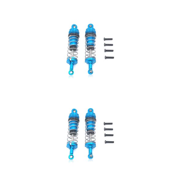 Youkk 2Pcs Shock Absorbers Model Crawler Vehicle Damper Set Parts Accessories Replacement for WLtoys 124018 124016 124017 Blue 2Set