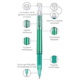 thumbnail image 3 of uniball™ Erasable Gel Pens, Medium Point (0.7mm), Business Colours, 4 Pack, 3 of 5