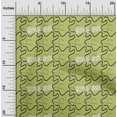 thumbnail image 2 of oneOone Rayon Lime Fabric Travel Sewing Material Print Fabric By The Yard 56 Inch Wide, 2 of 5