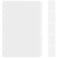 thumbnail image 1 of MOVTOTOP 14Pack Flagging Binder Dividers for Classroom and Office Use PVC Material 8.25X5.58In, 1 of 7