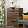 thumbnail image 1 of Commode 5 tiroirs pour Adulte, fini Noyer naturel, collection Holland de Meubles South Shore, 1 of 9