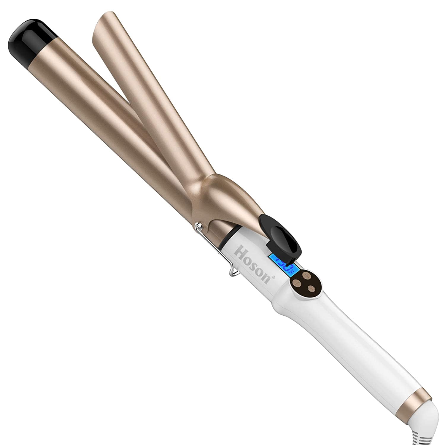 3/4 Inch Curling Iron Professional, Ceramic Tourmaline Curl Wand Barrel, Hair Curler Iron with 9 Heat Setting(225°F to 450°F for All Hair Types, Glove Include)