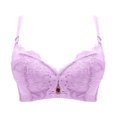 thumbnail image 4 of Kcodviy Womens Underwire Bra Lace Backless Bra Floral Bra Unlined Plus Size Full Coverage Brawomens Underwire Bra Lace Packs of Bras Floral Bra Unlined Plus Size Full Coverage Bra, 4 of 8