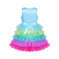 thumbnail image 4 of Girls Dress Christmas Santa Chimney Holiday New Year Party 3 Years, 4 of 7