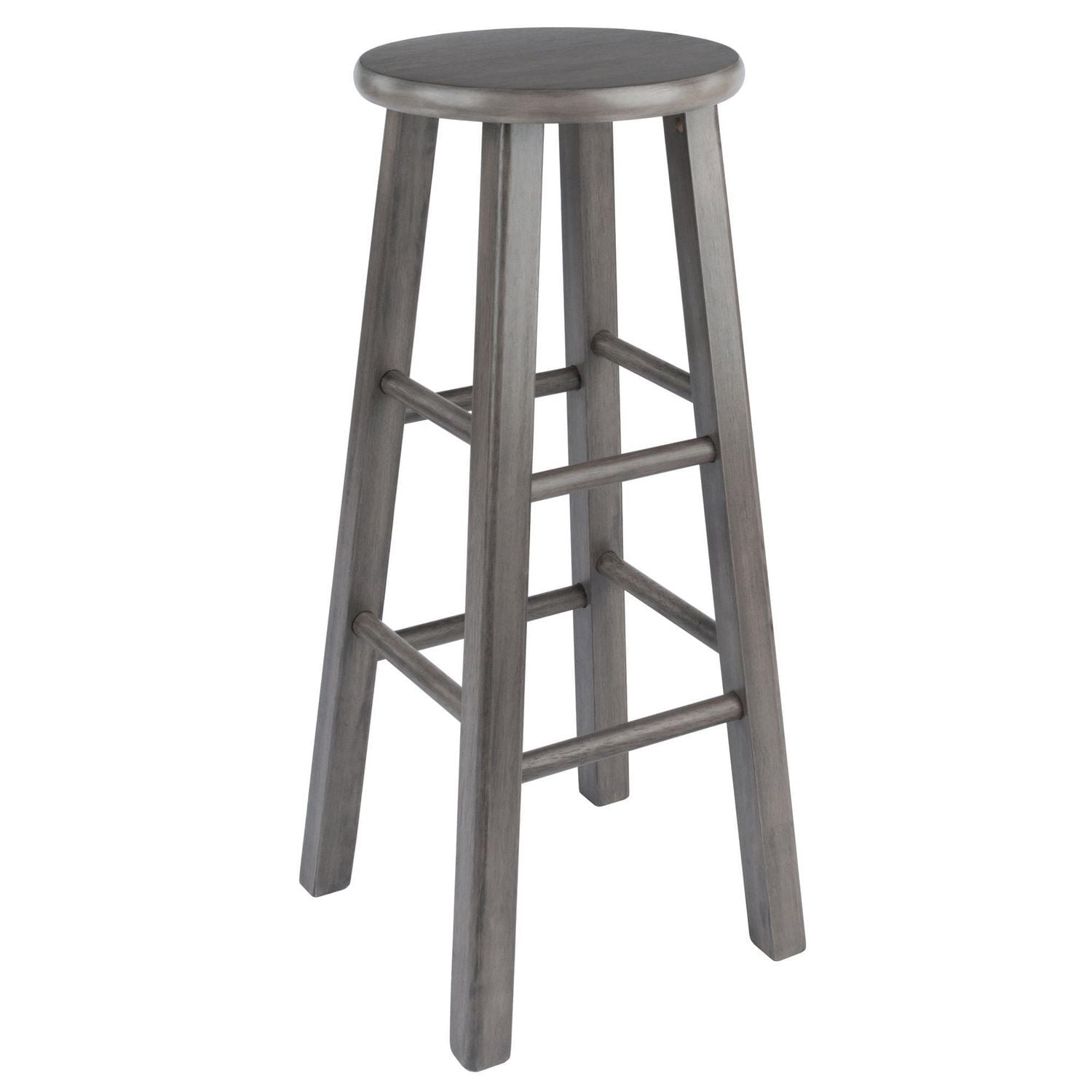 Winsome Ivy 29" Bar Stool Gray Finish