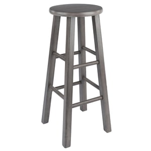 Winsome Ivy 29" Bar Stool Gray Finish