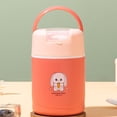 thumbnail image 1 of Tasse de Déjeuner Isolée Portable Contenant Alimentaire Détachable pour Soupe et Gruau Mini Tasse de Lunch avec Conception Scellée pour Repas, 1 of 5