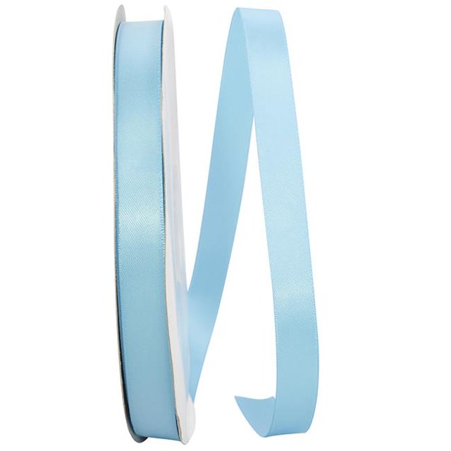 Reliant Ribbon 4950-913-03C Ruban Satin Double Face de 0,625 Po, 100 Verges, Turquoise