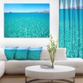 thumbnail image 1 of Plage de Benidorm Levante Bleue - Impression sur Toile de Paysage Marin, 1 of 3