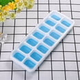 thumbnail image 2 of LSLJS 1 PC Covered Ice Tray Set with 14 Ice Cubes Molds Flexible Rubber Plastic, 2 of 6