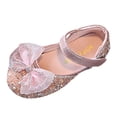 thumbnail image 1 of Ketyyh-chn99 Baby Shoes Chaussures pour Bébé pour Filles Chaussures Grandes Filles Chaussures Habillées Chaussures d'École Sandales Sandales Rose,13.5, 1 of 5
