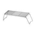 thumbnail image 3 of Almencla Folding Campfire Grill Compact Camping Grate for Fishing Cooking Backpacking L, 3 of 8