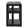 thumbnail image 4 of Convenience Concepts Monterey Table d'Appoint à Trois Niveaux, Fini Bois Gris, 4 of 4