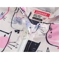 thumbnail image 3 of Kids Winter Coat Cartoon Printed Solid Color Lightweight Coat Windproof Jacket Spring Fall Winter Jacket 4-5 Years Kids Clothes, 3 of 3