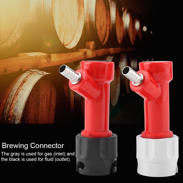 Coupleur de Barillet 2 Pcs, Connecteur de Brassage, pour la Cuisine Homebrewing