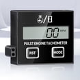 thumbnail image 2 of GROWTH TANK Digital Tachometer Small Engine Tachometer for Cropper Generator RV Double Button, 2 of 9