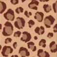 thumbnail image 1 of Ahgly Tapis d'Intérieur Lavable en Machine Carré Orange Transitionnel, 8 Pieds Carré, 1 of 7