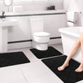 thumbnail image 4 of Halloween Decorations 2024,Rugs Indoor Sets,Rug Mat Carpet,Memory Foam Bath Mat Set,Bathroom Rugs For 5 Pcs Toilet Mats,Universal Soft Comfortable Non-Slip Thick Machine Washable Easier To Dry Dark, 4 of 7
