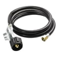 thumbnail image 1 of YOPTOP Propane Tank Extension Hose Regulator Gas BBQ Grill LP Line Fire Pit Low, 1 of 7