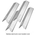 thumbnail image 2 of tamizeot 4pcs Durable Stainless Steel Burner Cover For All Outdoor BBQ Grills Replacement HeatingShield, 2 of 6
