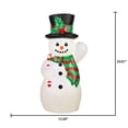 thumbnail image 2 of Christmas 24 Inch Blow Mold Snowman, 2 of 5