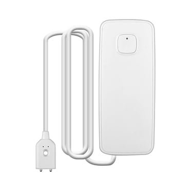 Smart Water Level Alarm Wifi Water Immersion Sensor with Water Leakage Sound Alarm Sensor Detection,Connected To Smart Voice Assistant,App Remote Monitoring
