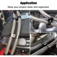thumbnail image 3 of 10AN Hose Separator Clamp, Durable Compact Fuel Hose Divider  For Brake Gas Line, 3 of 8
