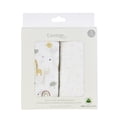 thumbnail image 1 of George Baby Neutral Boxed Organic Cotton Muslin Swaddling Blankets (2 Count)., 1 of 6