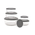 thumbnail image 3 of MAINSTAYS Round glass food storage set with PE Lid, 3 of 5