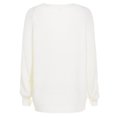 thumbnail image 3 of Women's V Neckline Button Down Knitwear Lantern Sleeve Basic Knit Cardigan Sweater Tops, 3 of 4