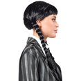 thumbnail image 2 of Wednesday Addams perruque pour adulte, 2 of 3