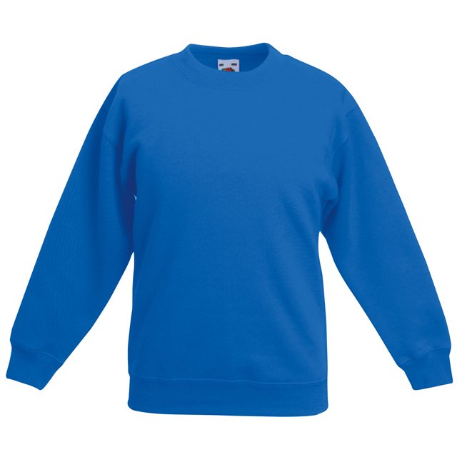 Fruit Of The Loom Kids Classic 80/20 Set-In Sweatshirt (Pack of 2)
