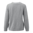 thumbnail image 3 of Lace Cardigan for Women Ladies Front Open Sweater Fall Clothes for Women Sweater Long Sleeve Sweater Cardigans for Women Tan Cardigan Button Fitted Long Cardigan Sweater Fall Clothes for Women Work, 3 of 3