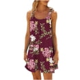 thumbnail image 1 of EQWLJWE Robe d'Été pour Femmes 2023 Robe de Plage Bikini Vêtements de Plage Décontractés Vacances Robes Courtes d'Été à Licou, 1 of 5