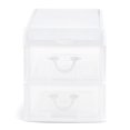 thumbnail image 3 of Gracious Living 2 Drawer Desktop Organizer w/ Flip Top Lid (3 Pack), 3 of 12