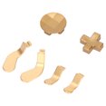 thumbnail image 2 of Metal D Pads Paddles, Replacement Parts 4pcs Trigger Paddles And 2 Interchangeable D Pads Excellent Touch Stainless Steel Original  For  Elite Series 2, 2 of 8
