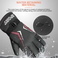 thumbnail image 5 of shyuyusa Split Finger Waterproof Gloves Windproof Hand Protection For Cycling Skiing And Outdoor Cold Weather Activities, 5 of 5