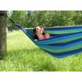 thumbnail image 5 of Hamac Double de Style Brésilien de Luxe - Bleu Vert, 5 of 5