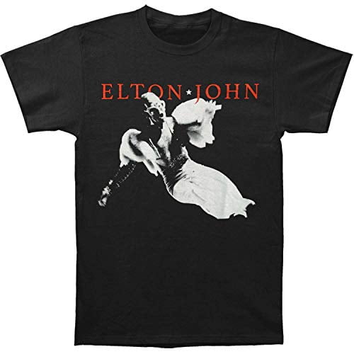 Elton John T-Shirt à Manches Courtes Hommage 5 pour Hommes