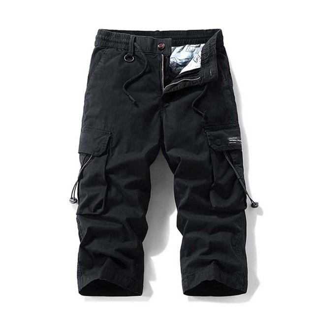 Styesk Mens Shorts Men's Stretch Cargo Shorts Casual Drawstring Classic Summer Short With Multi Pockets