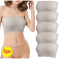 thumbnail image 3 of Cute Bra Women Back-Smoothing Bra Feature V-Neck Wire-Free Bra Style W-1836 Gray 3XL, 3 of 4
