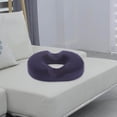 thumbnail image 4 of Donut Pillow Hemorrhoid Seat Cushion tailbone memory Navy, 4 of 9
