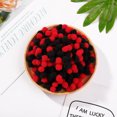 thumbnail image 2 of Decodeary 300pack/lot Multicolor Pom Poms Choice For DIY Crafts Projects Cozy And Soft red black 10mm 1Set, 2 of 6