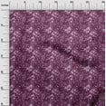 thumbnail image 3 of oneOone Tissu Violet en Polyester Lycra à Fleurs, Tissu pour Robe, Tissu Imprimé, Tissu au Mètre, 56 Pouces de Large, 3 of 4