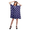 thumbnail image 2 of Moomaya Robe Courte de Caftan de Plage, Robe de Couverture Imprimée, Kaftan pour Femmes, Tenue de Plage, Couverture, 2 of 4
