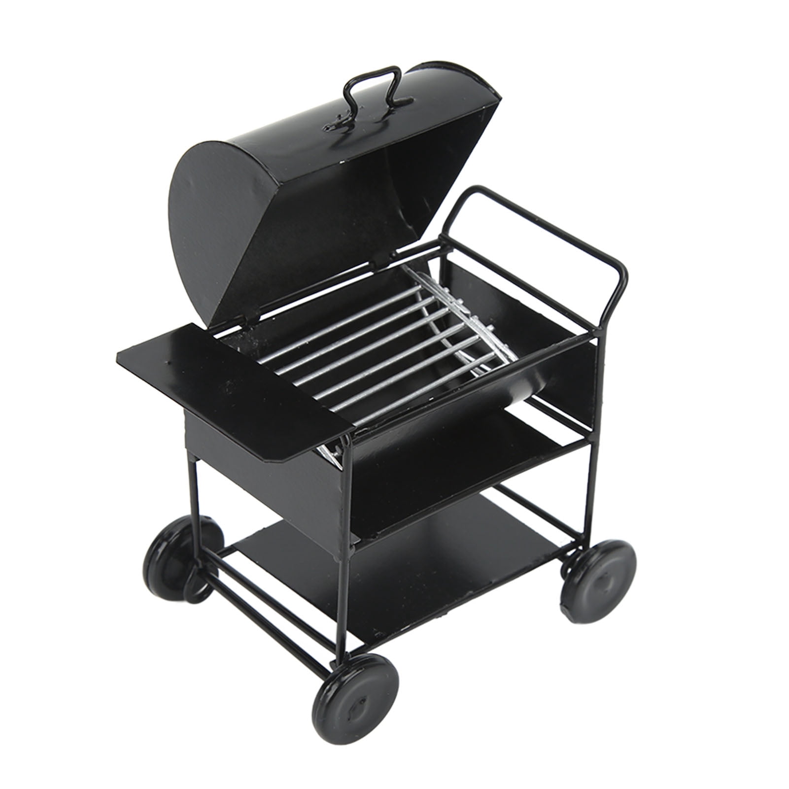 Mini BBQ Grill Model, Not Easily Deformed 1/12 BBQ Grill Model Well Designed Highly Emulational Strong  For Decoration
