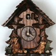 thumbnail image 2 of Horloge Coucou Maison Forêt Noire, Ours, 2 of 2