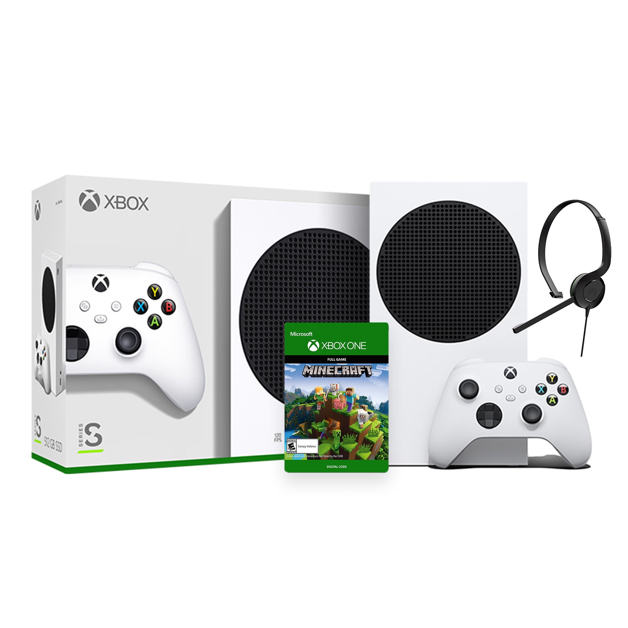 2020 New Xbox Series S 512GB SSD Console Bundle with Minecraft and