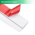 thumbnail image 3 of Unique Bargains Floor Transition Strip 3.3Ft 1 Meter Self Adhesive for Height 3mm White, 3 of 6